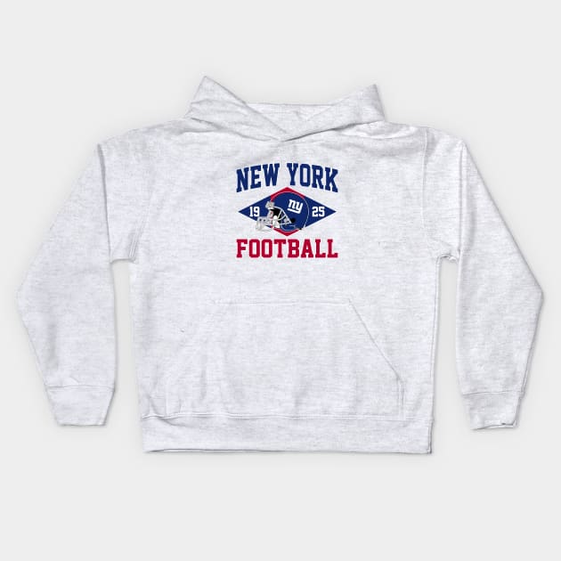 New York Giants Football - NY Kids Hoodie by Purwoceng